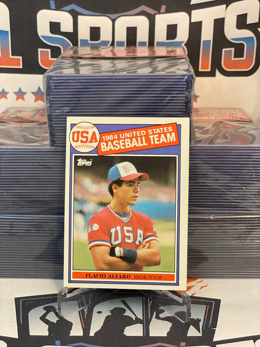 1985 Topps (USA) Flavio Alfaro Rookie #391