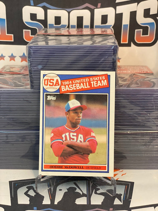 1985 Topps (USA) Oddibe McDowell Rookie #400