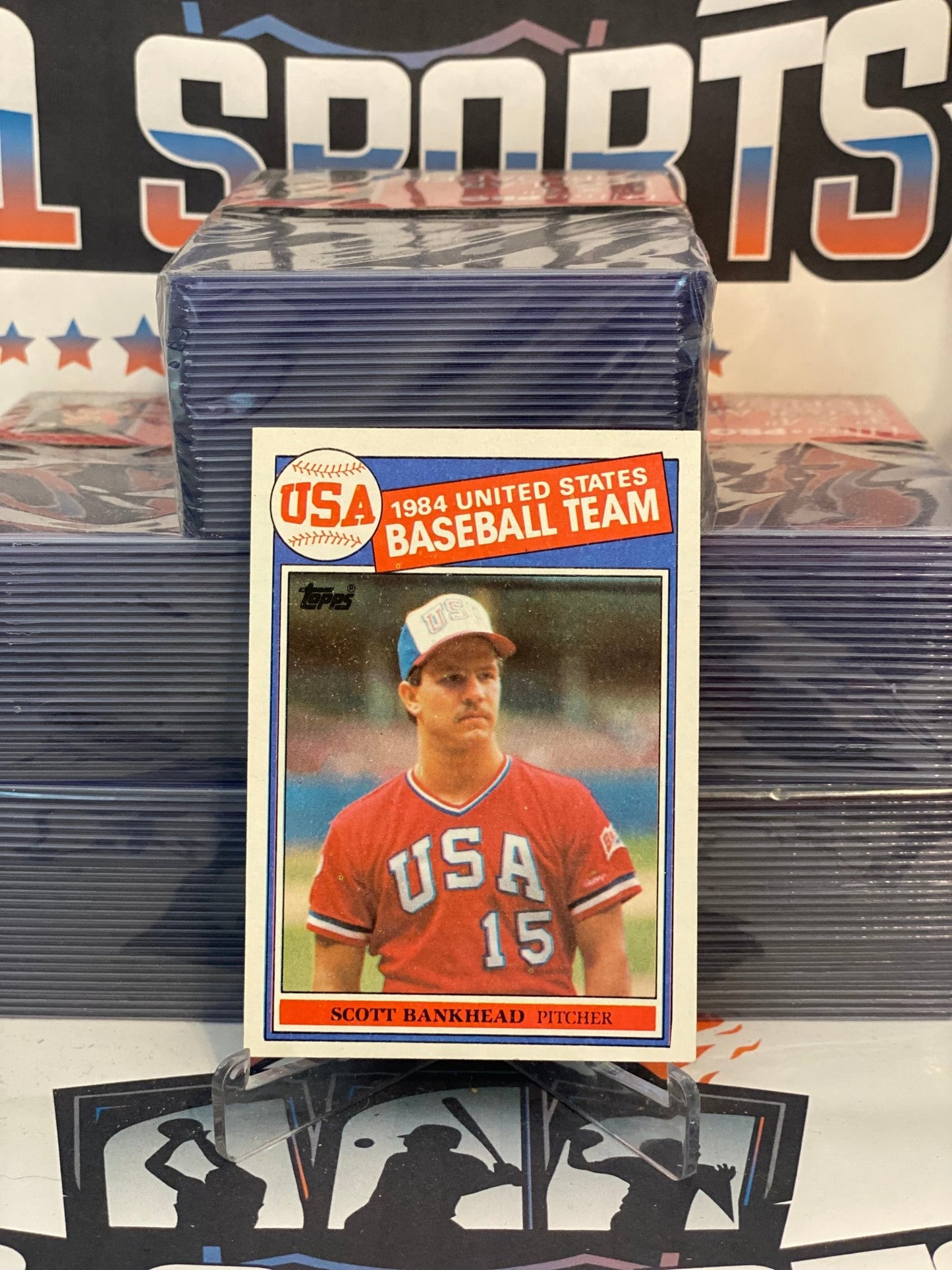 1985 Topps (USA) Scott Bankhead Rookie #393