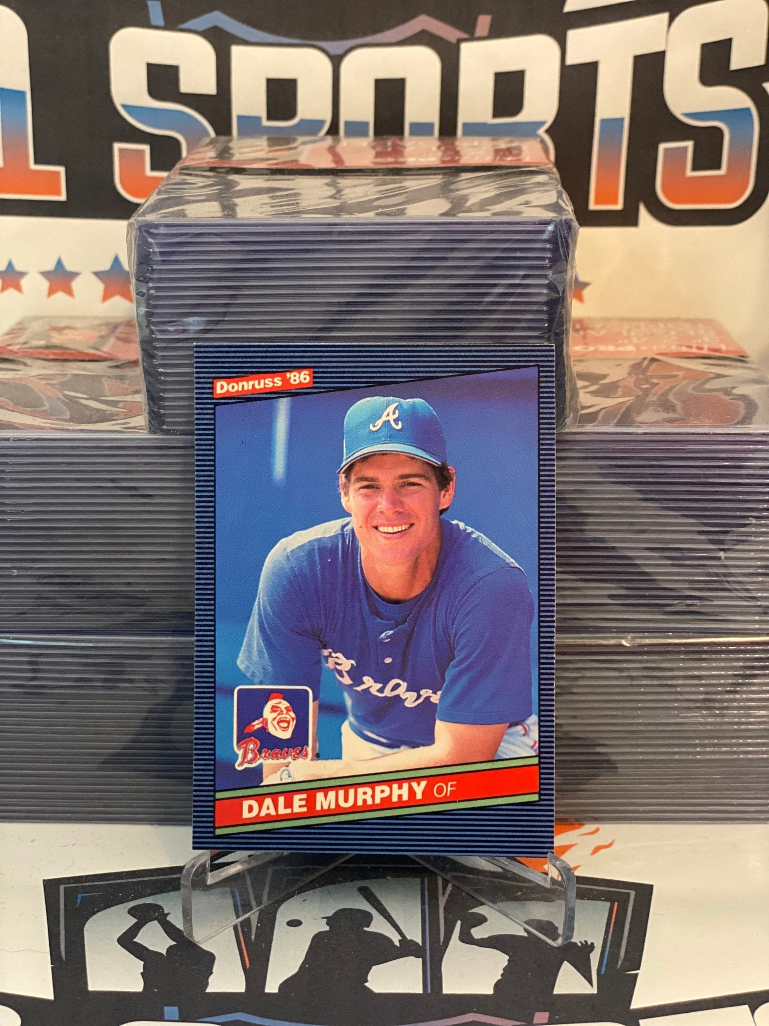 Dale Murphy Baseball Cards, Topps, Donruss