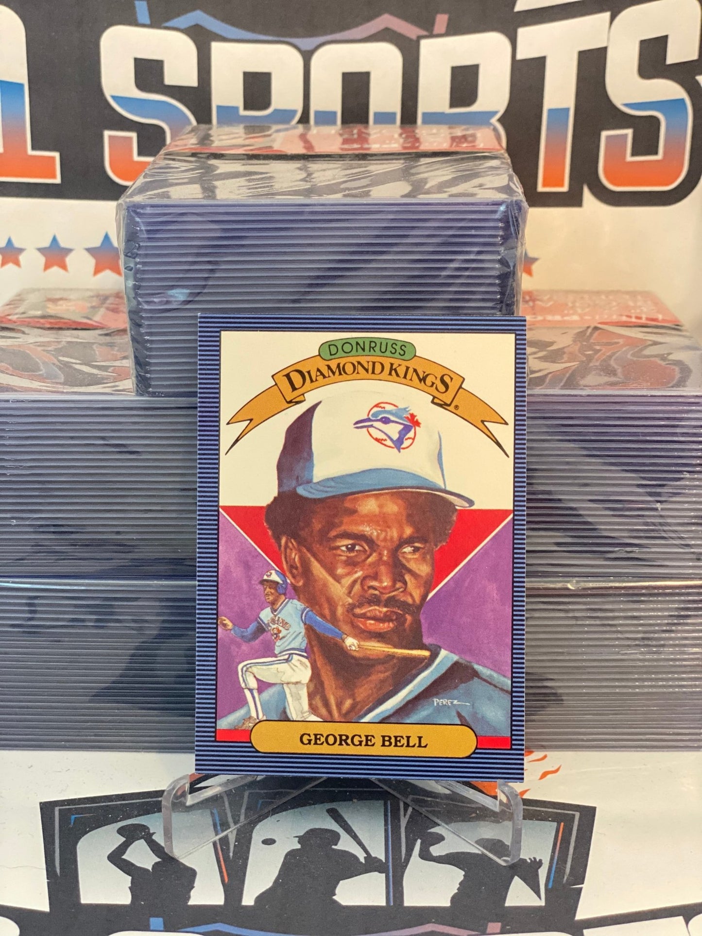 1986 Donruss (Diamond Kings) George Bell #4