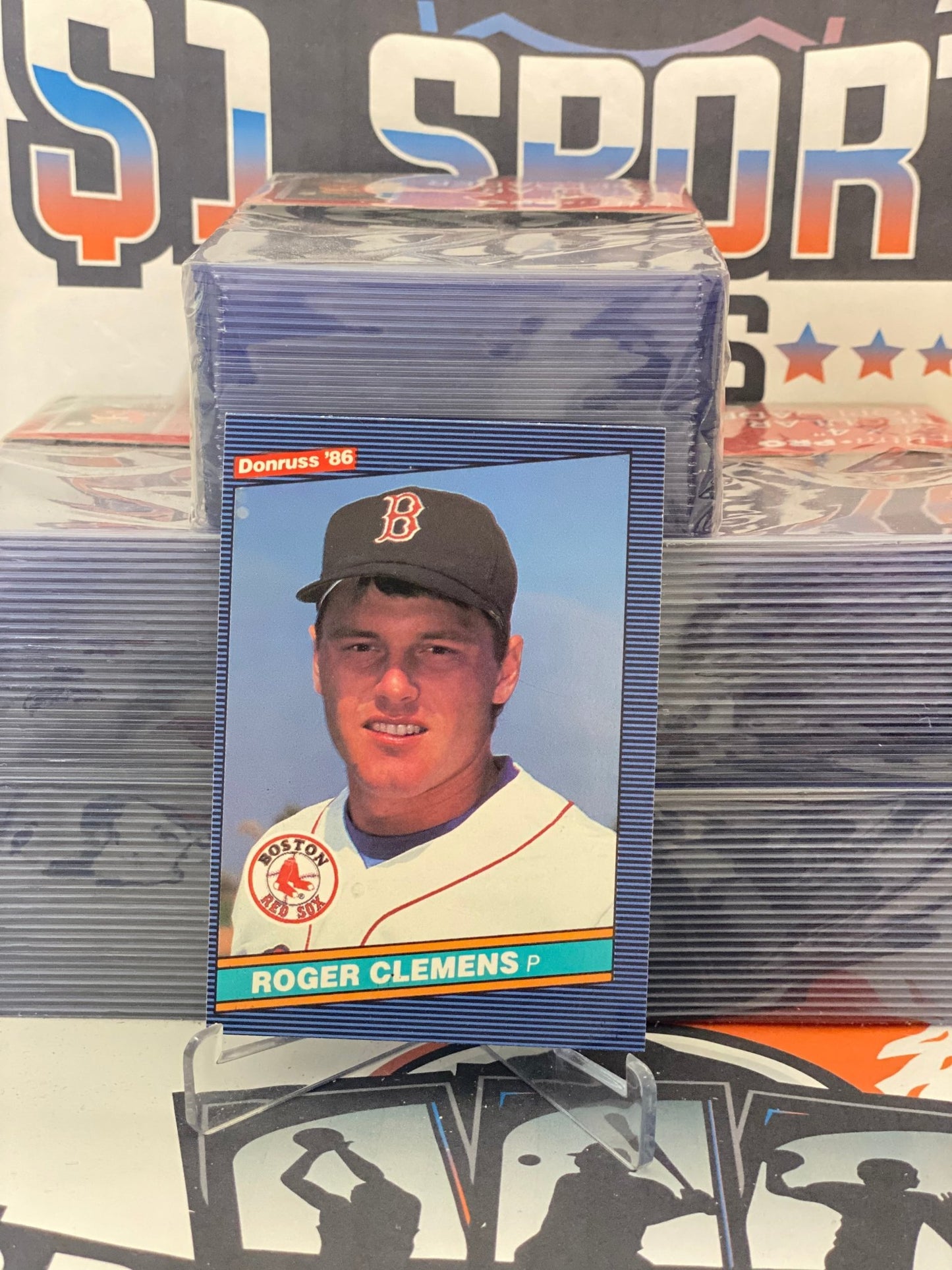 1986 Donruss Roger Clemens #172