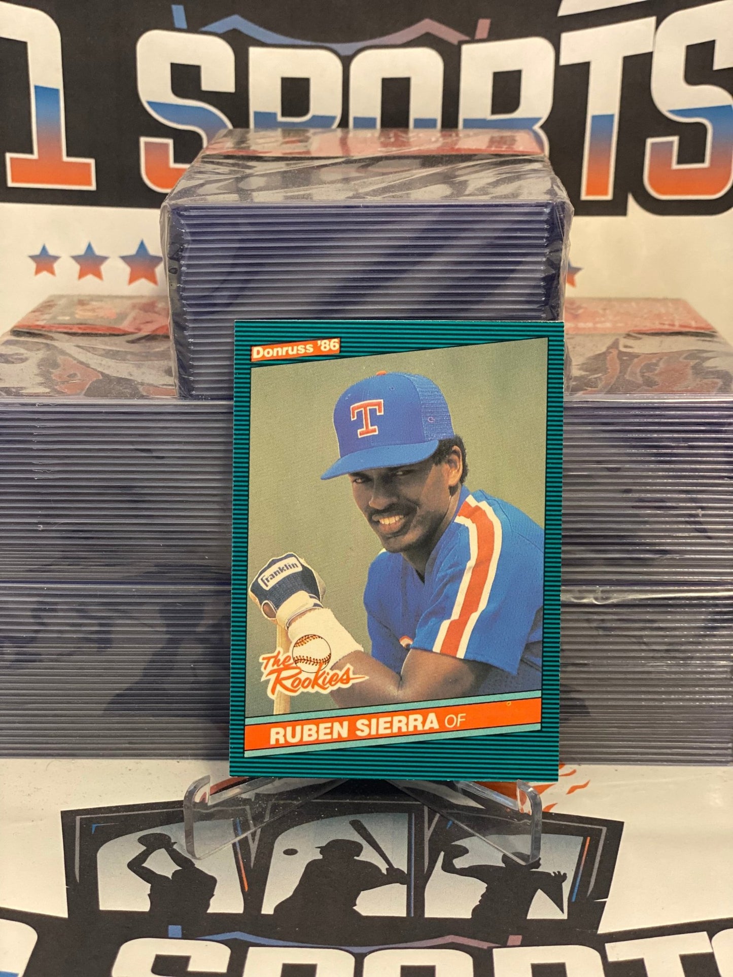 1986 Donruss (The Rookies) Ruben Sierra #52