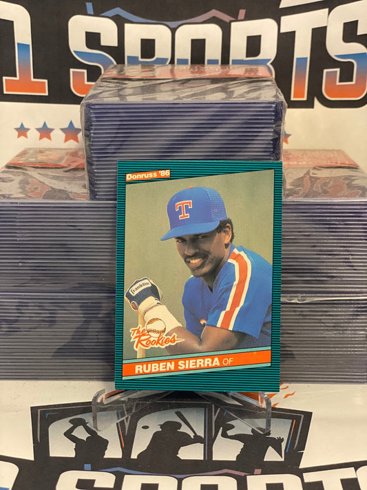 1986 Donruss (The Rookies) Ruben Sierra #52