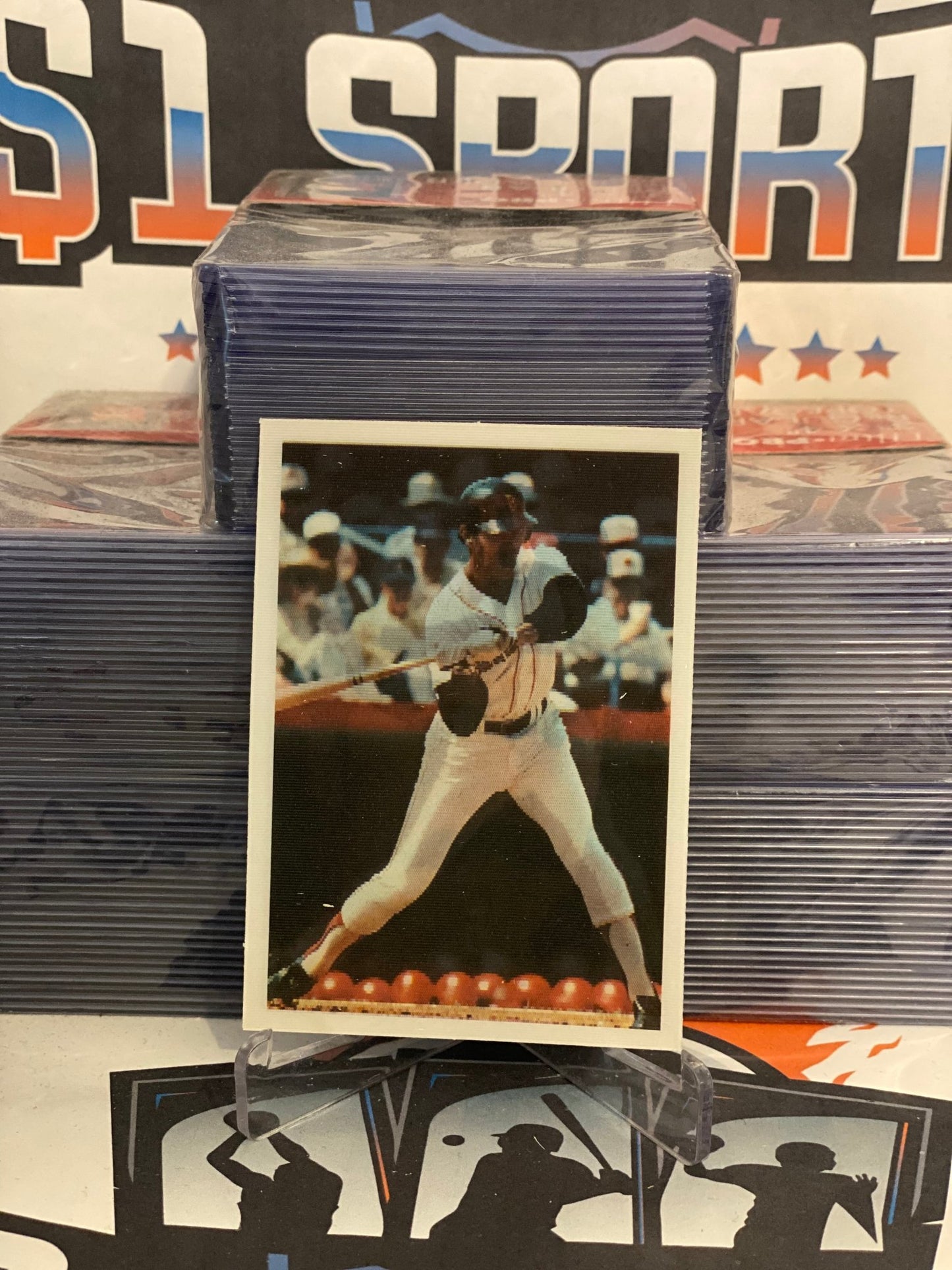 1986 Sportflics Dwight Evans #24