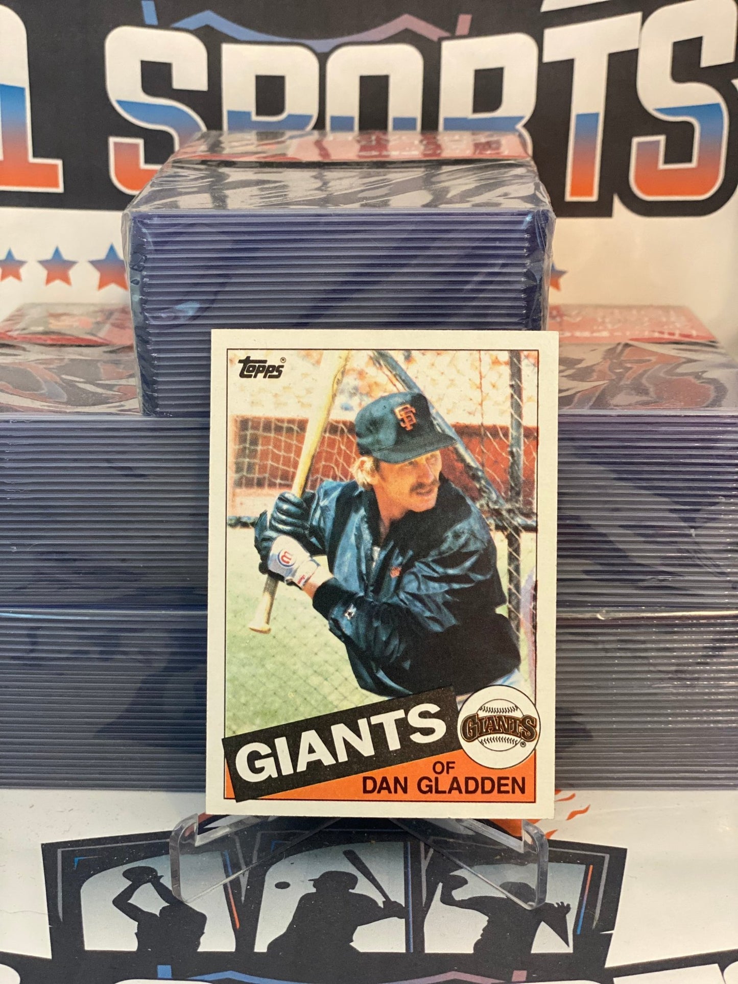 1986 Topps Dan Gladden Rookie #386