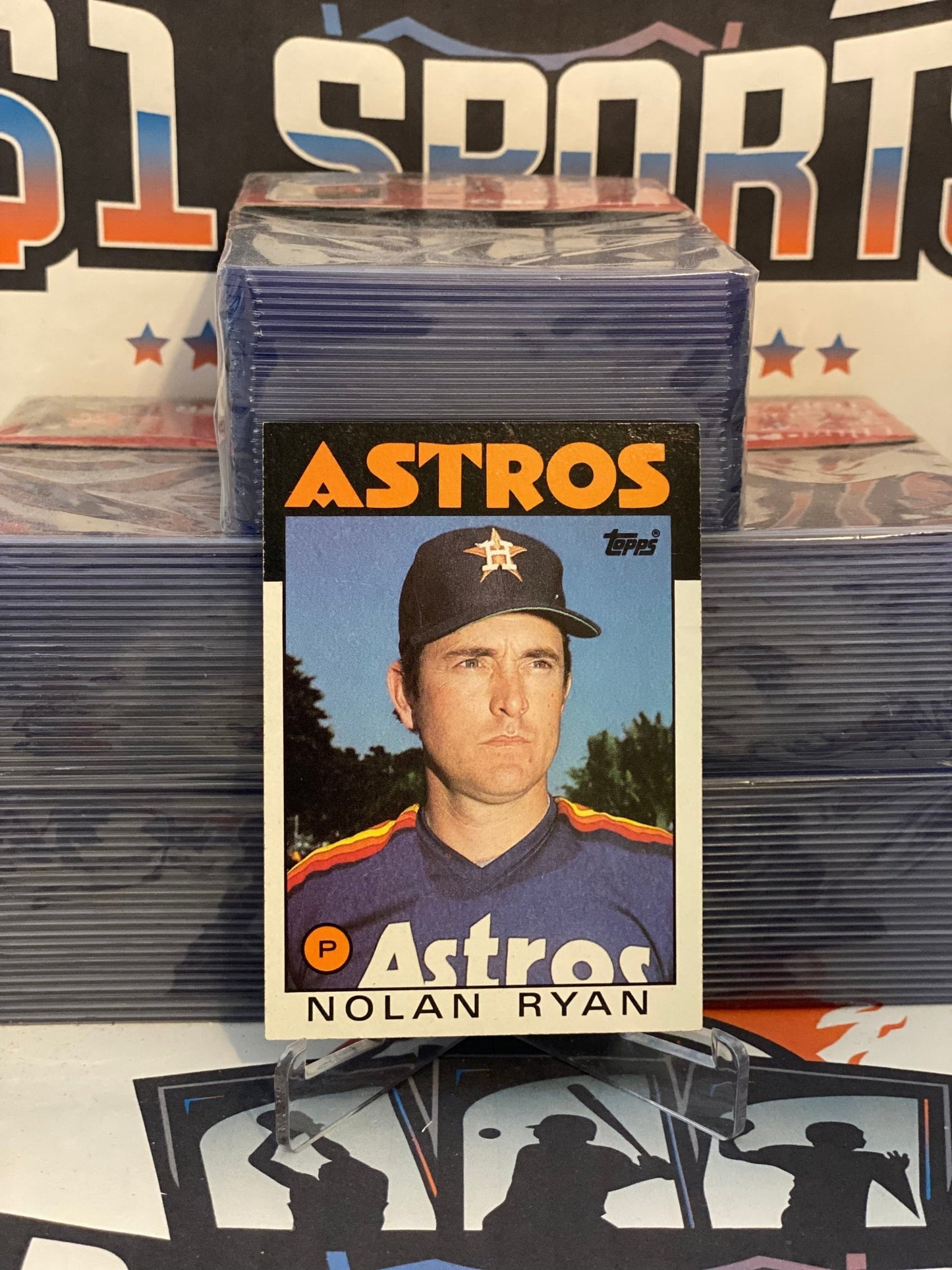 1986 Topps Nolan Ryan #100