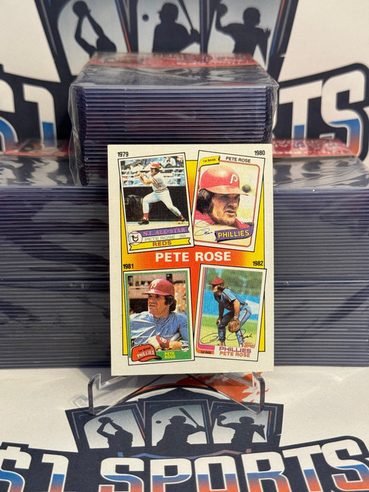 1986 Topps (The Pete Rose Years) Pete Rose #6