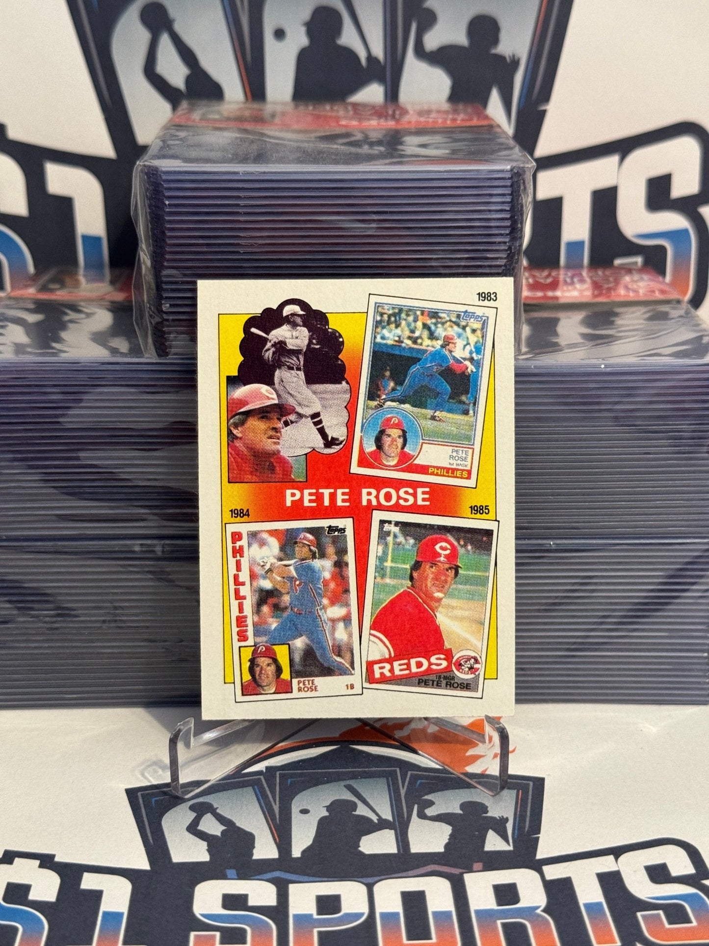 1986 Topps (The Pete Rose Years) Pete Rose #7