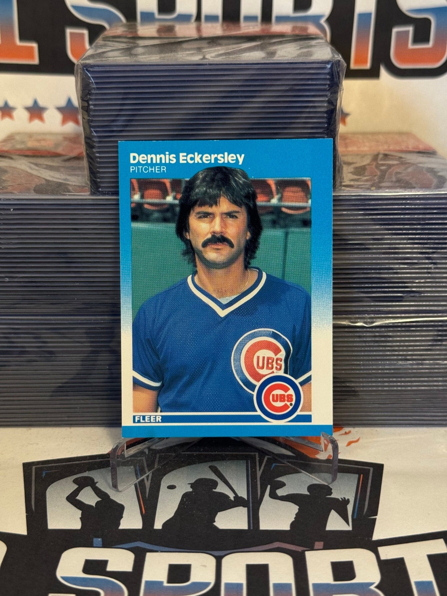 1987 Fleer Dennis Eckersley #563