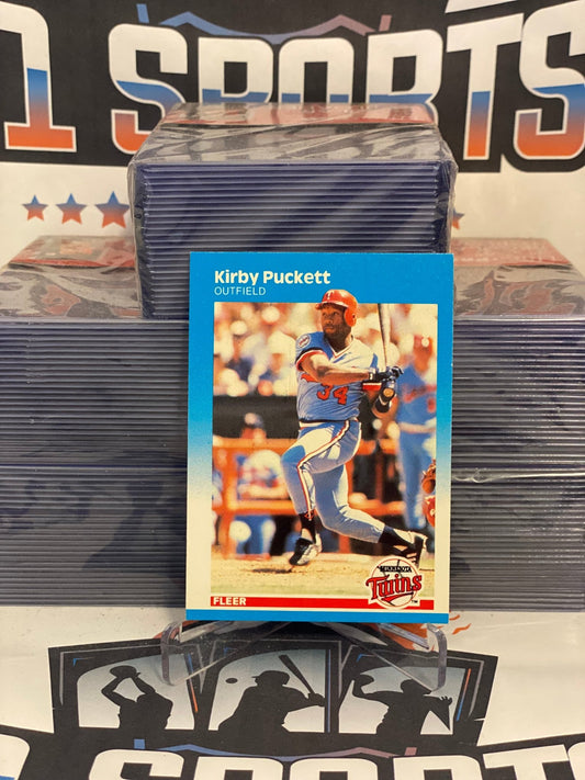 1987 Fleer Kirby Puckett #549