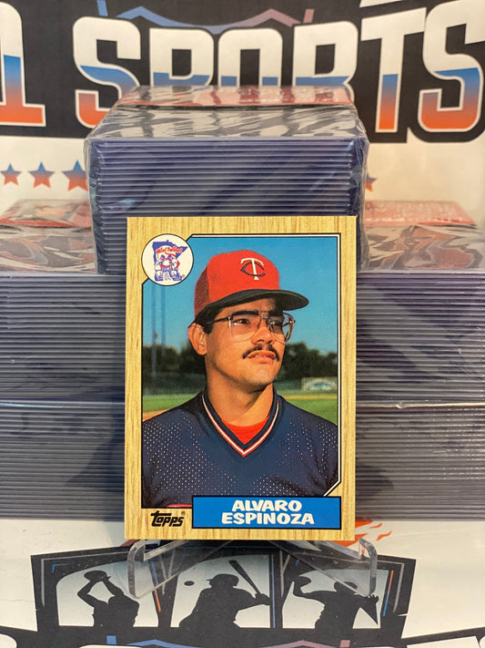 1987 Topps Alvaro Espinoza Rookie #529