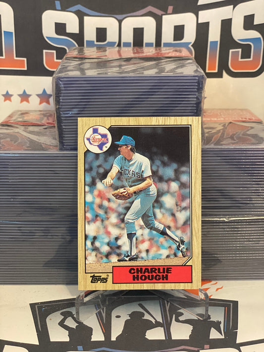 1987 Topps Charlie Hough #70
