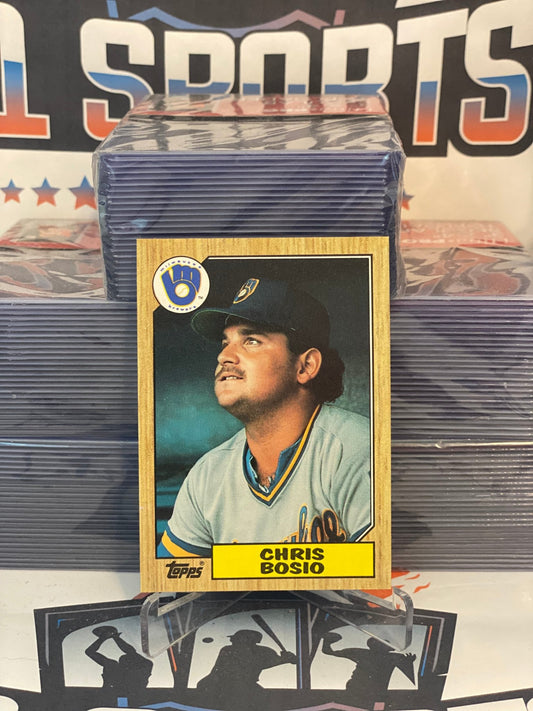 1987 Topps Chris Bosio Rookie #448
