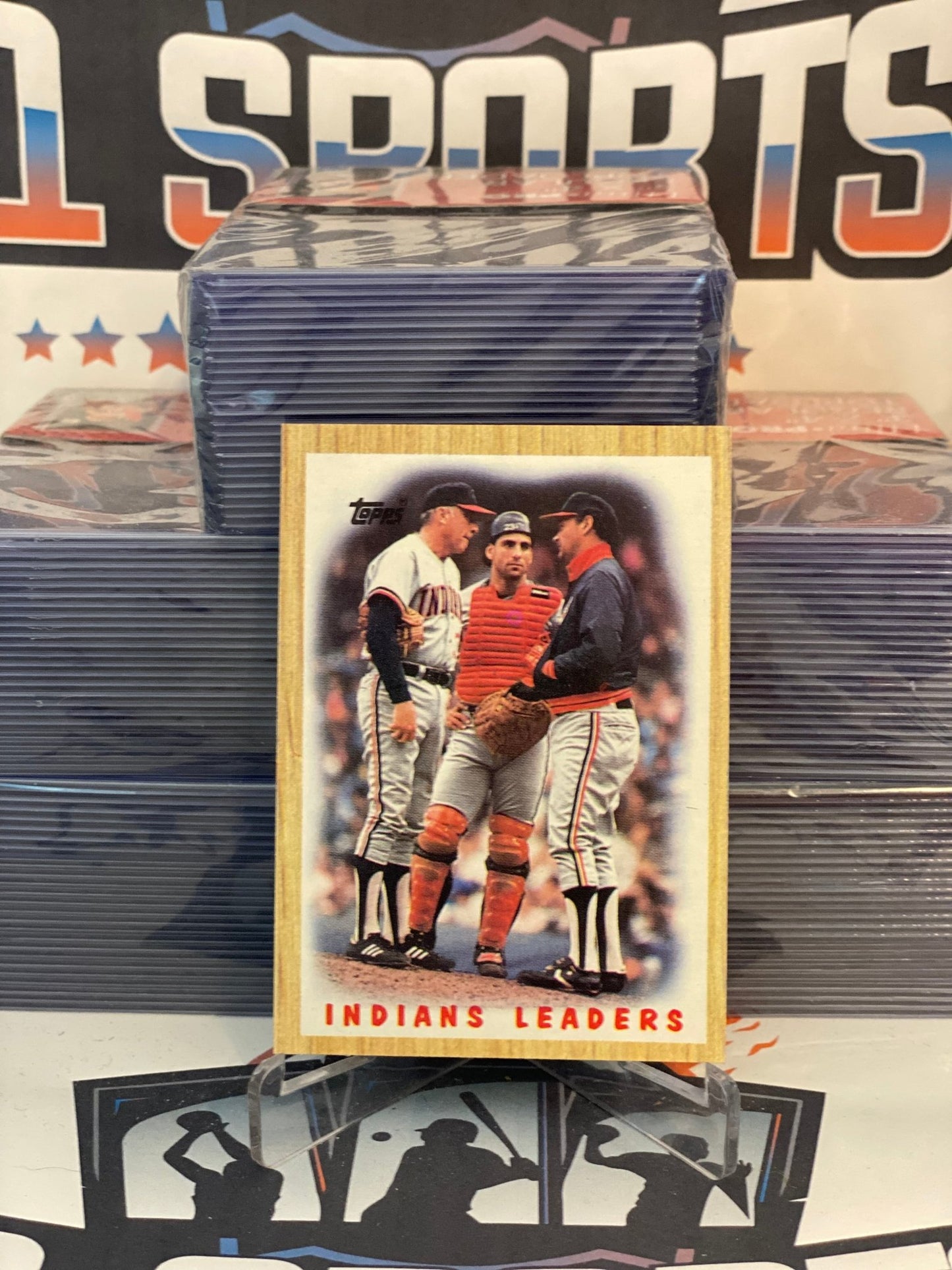 1987 Topps Cleveland Indians Team Card #11