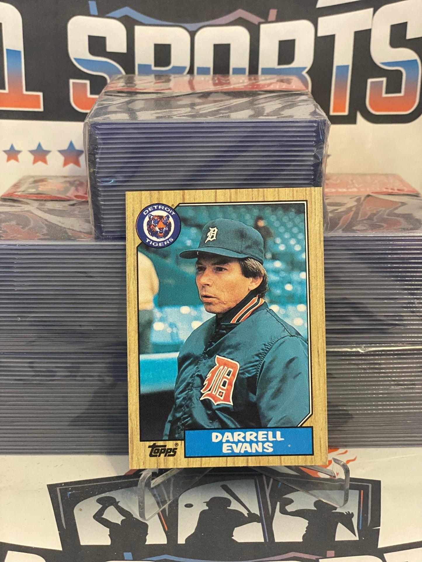 1987 Topps Darrell Evans #265