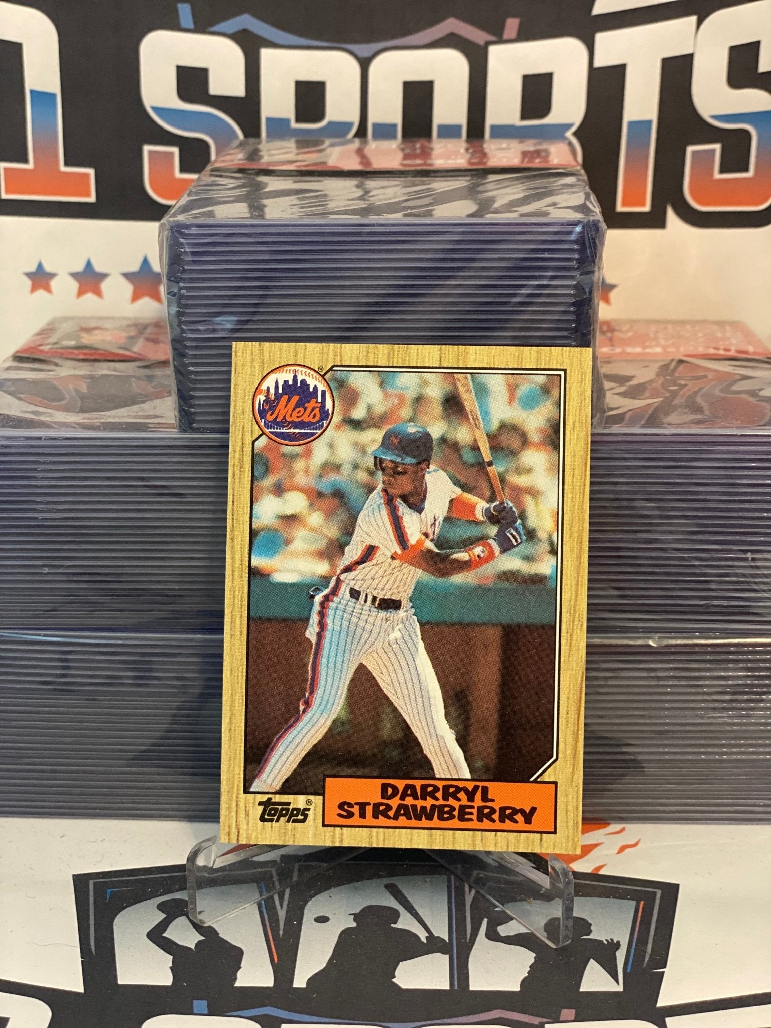 1987 topps darryl strawberry all cheap star