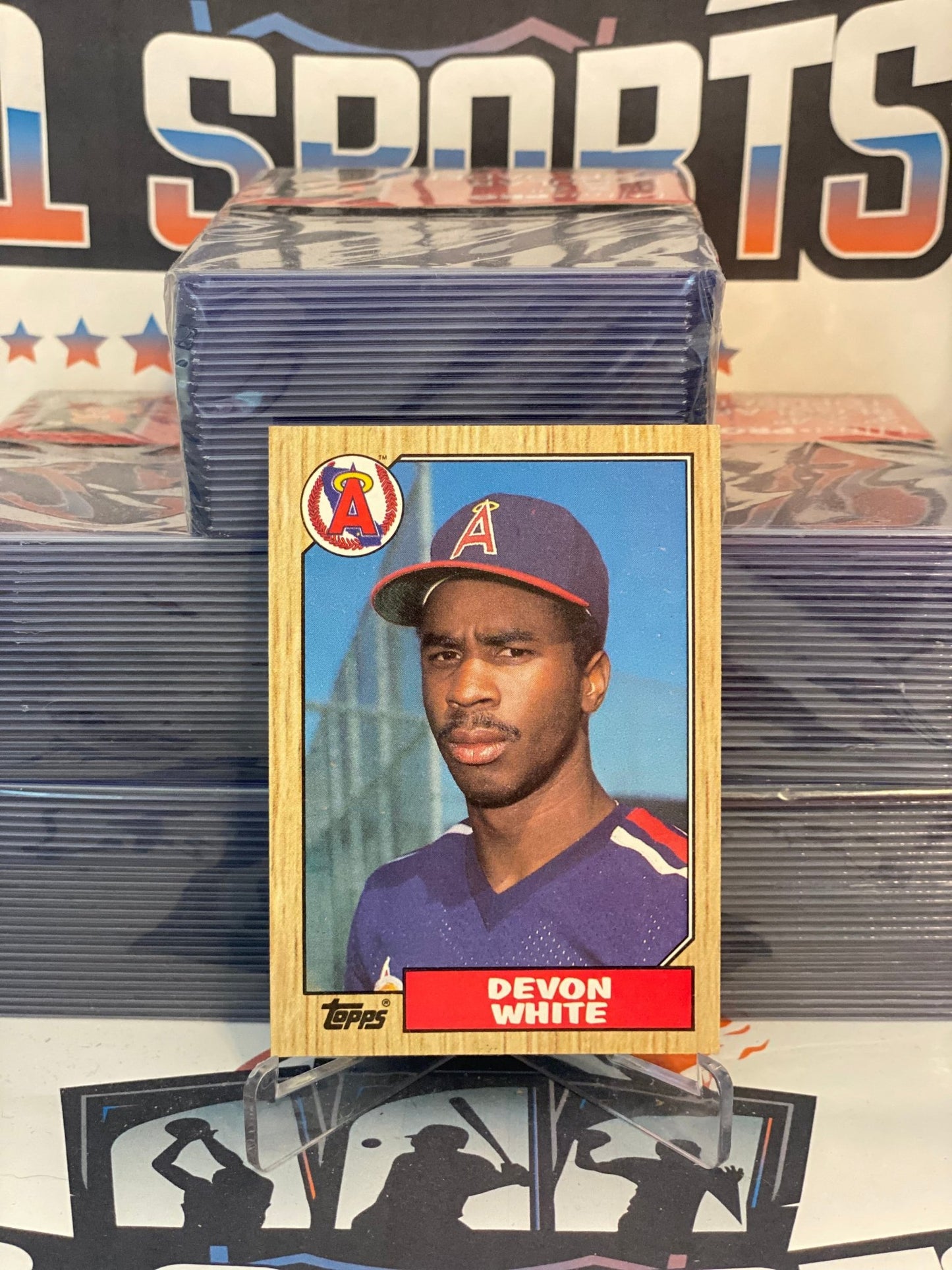 1987 Topps Devon White Rookie #139