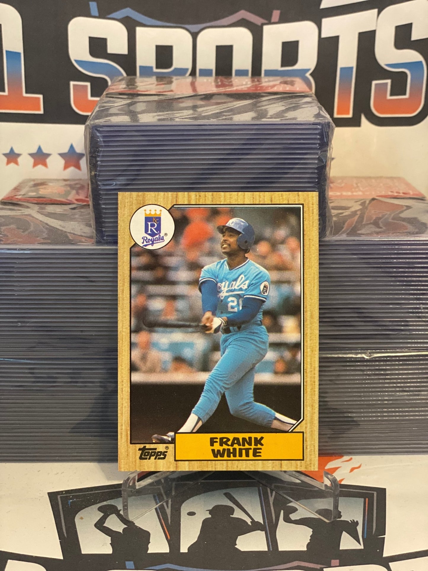 1987 Topps Frank White #692