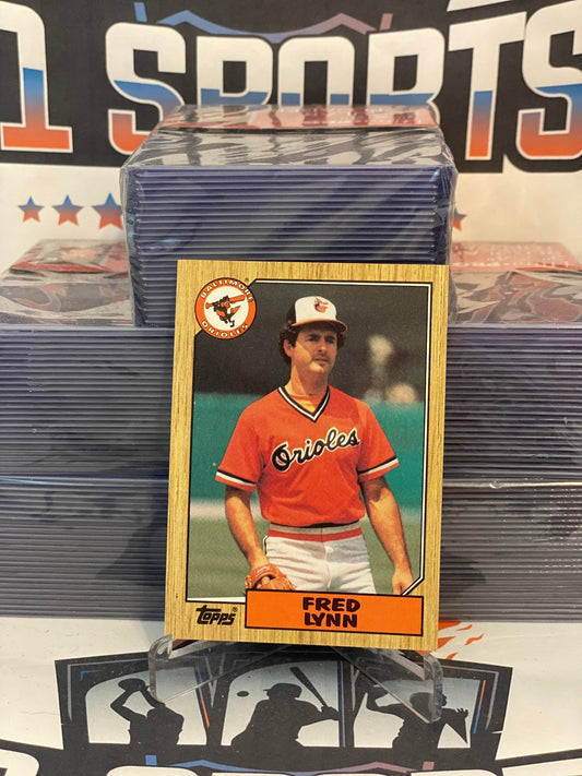 1987 Topps Fred Lynn #370