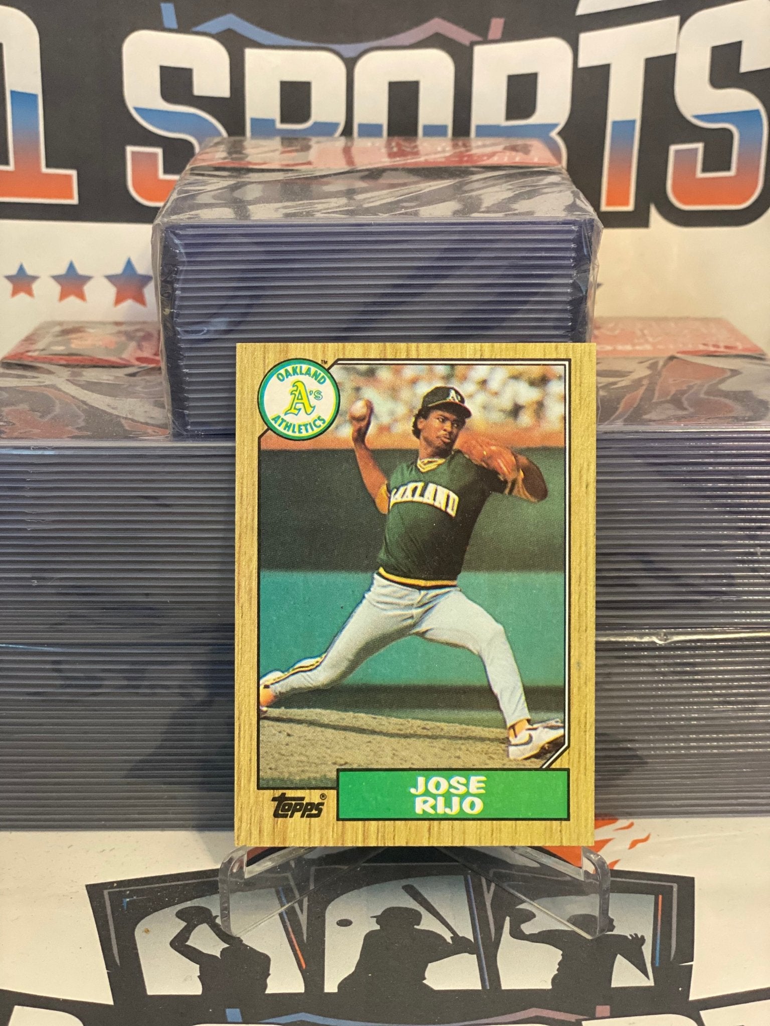1987 Topps #620 Jose Canseco - Oakland Athletics MLB