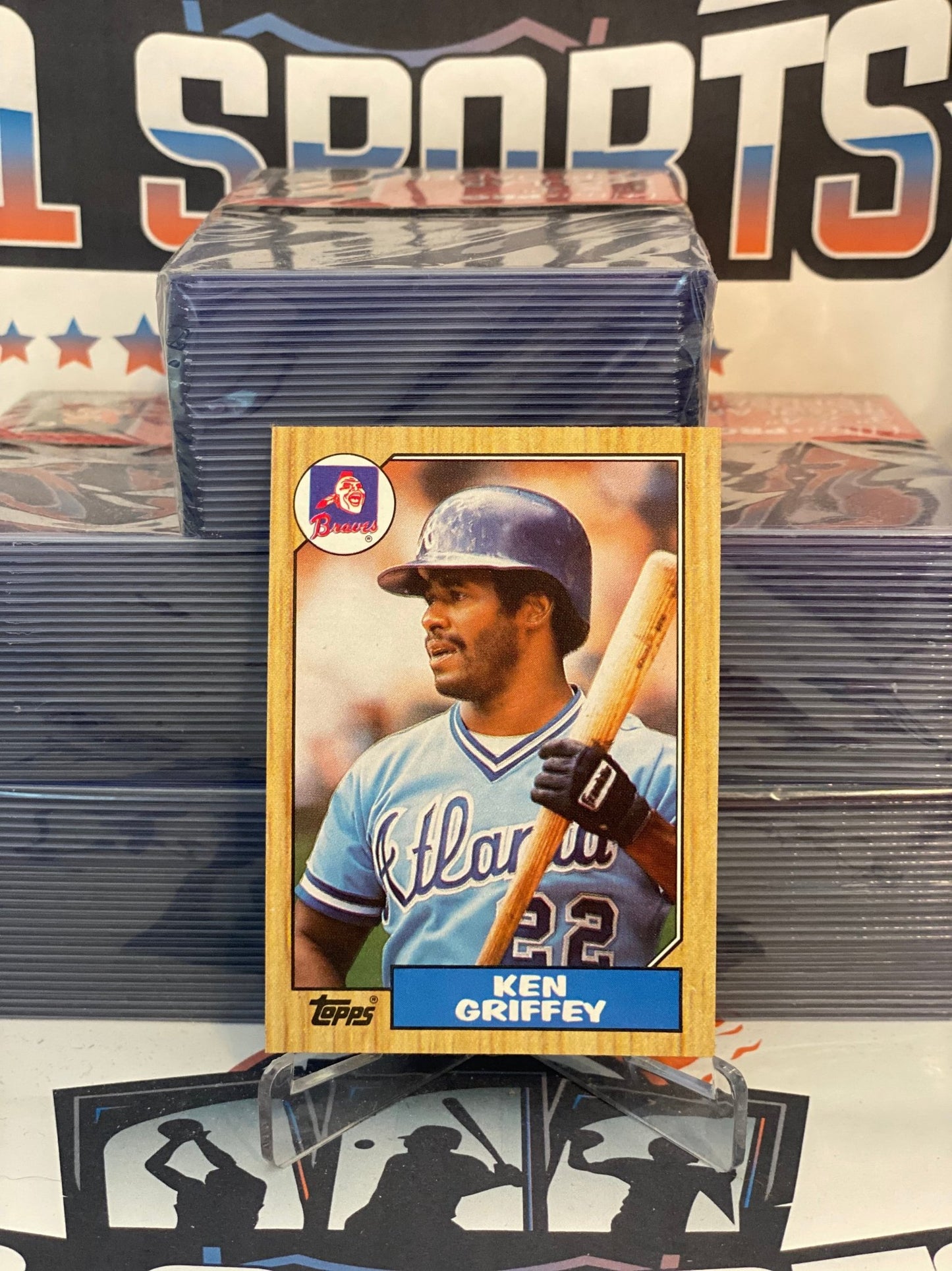 1987 Topps Ken Griffey Sr. #711