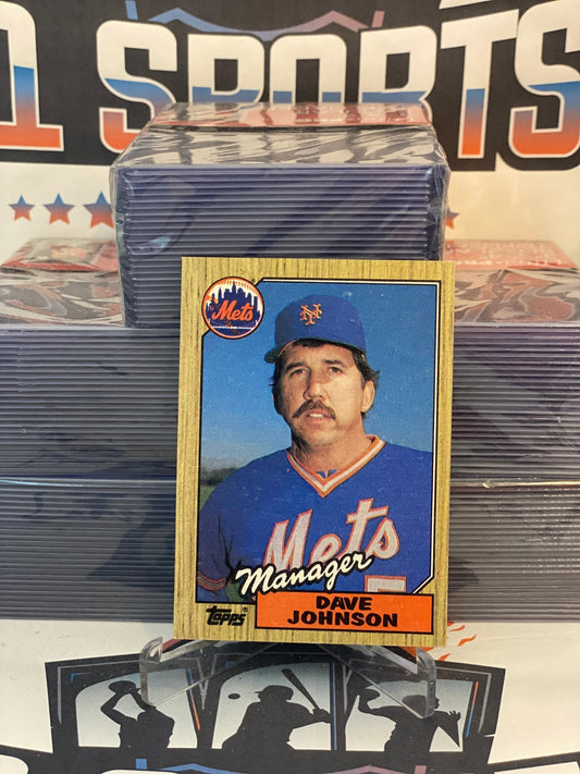1987 Topps (Manager) Davey Johnson #543