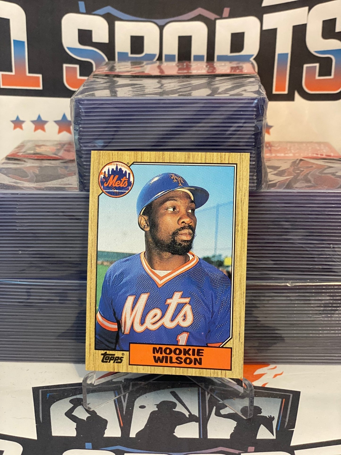 1987 Topps Mookie Wilson #625