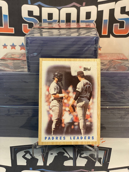 1987 Topps (Padres Team Card) Andy Hawkins & Terry Kennedy #81