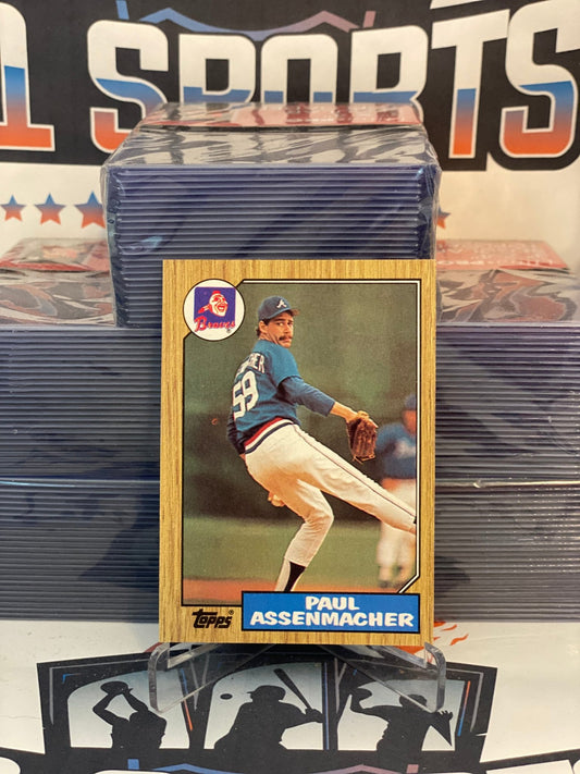 1987 Topps Paul Assenmacher Rookie #132