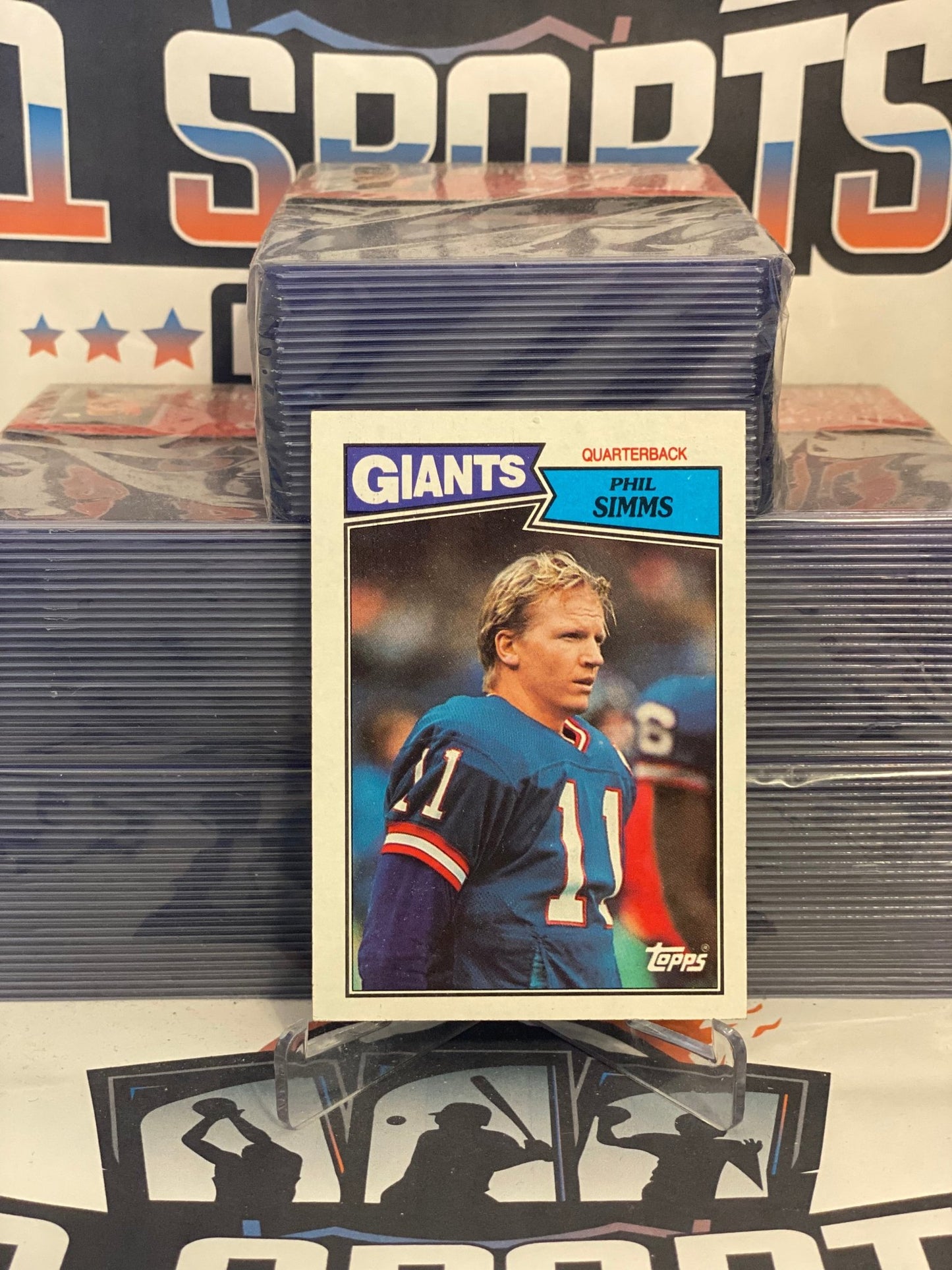 1987 Topps Phil Simms #10