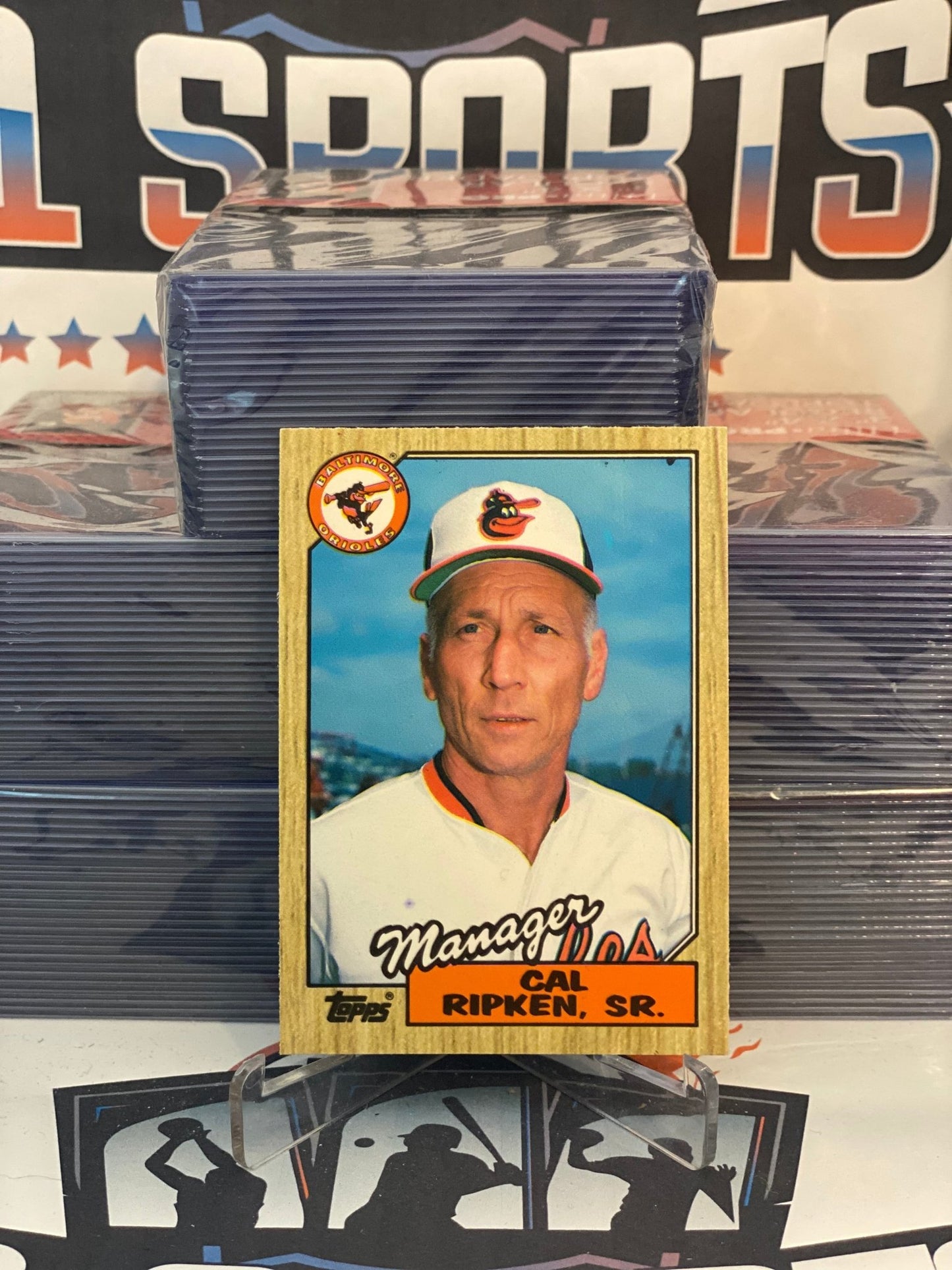 1987 Topps Traded Cal Ripken Sr. #102T