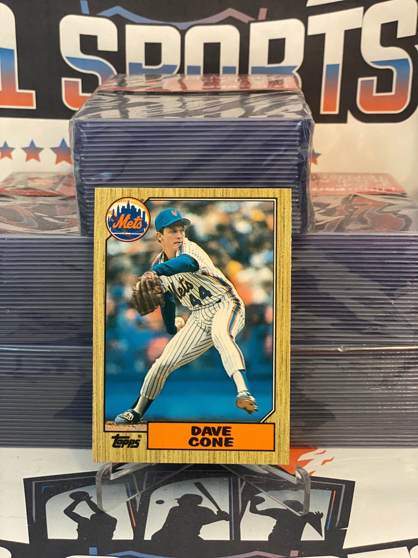 1987 Topps Traded David Cone Rookie #24T