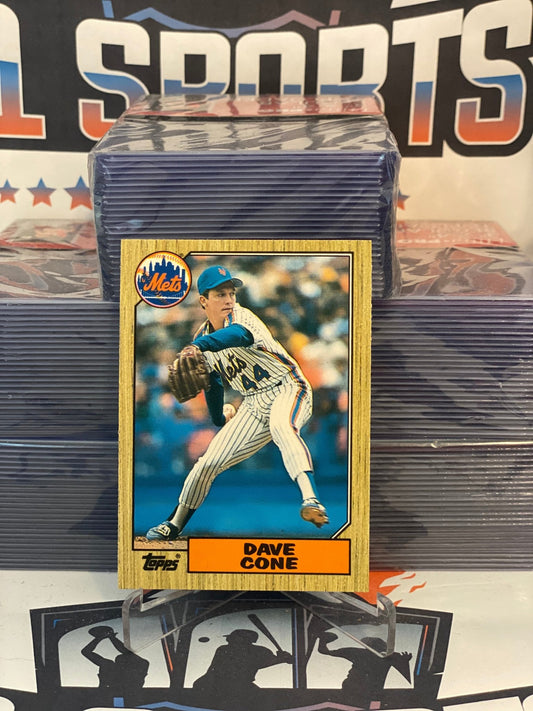 1987 Topps Traded David Cone Rookie #24T