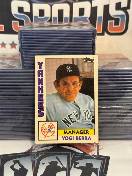 1987 Topps Traded (Manager) Yogi Berra #13T