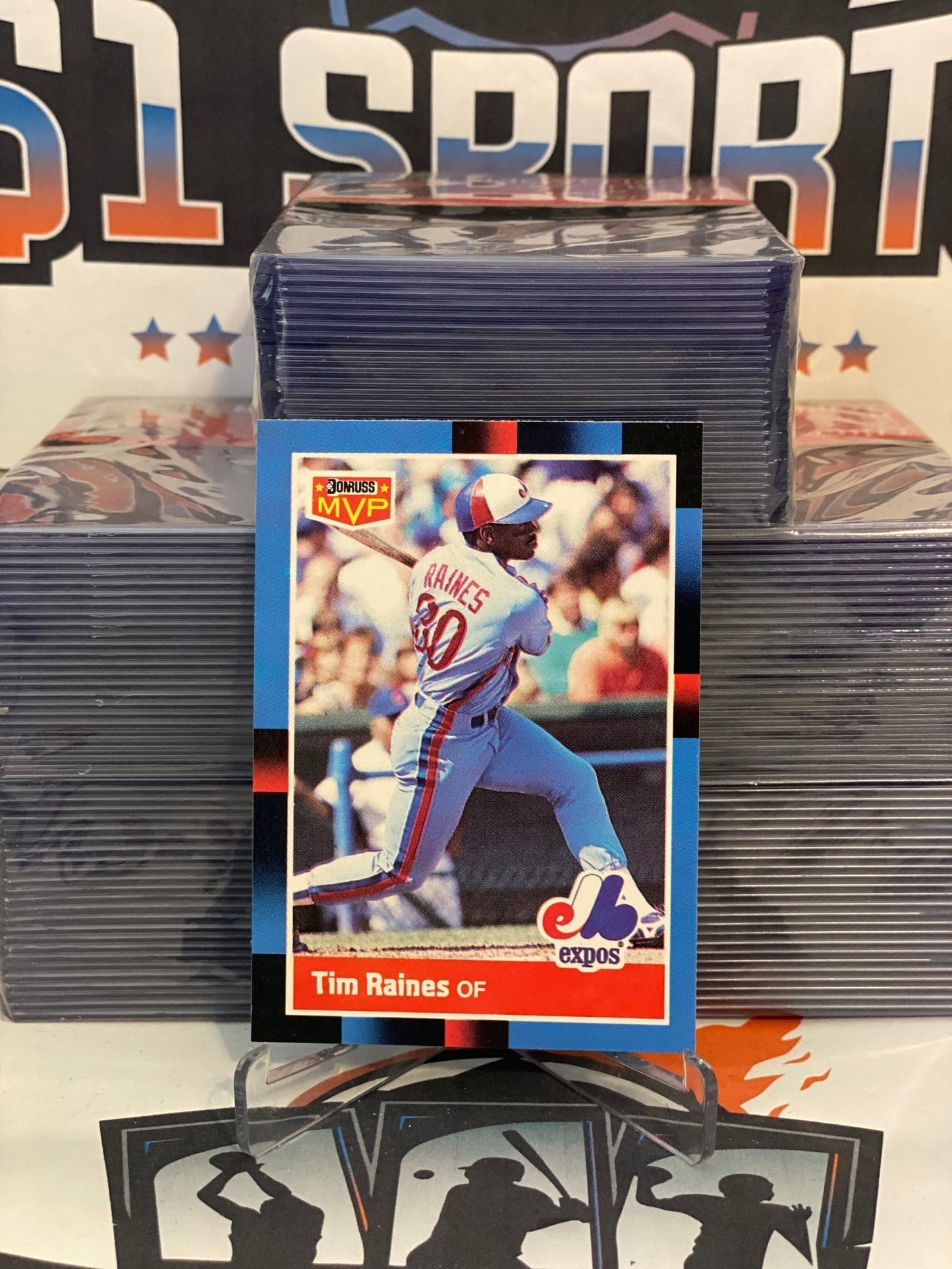 1988 Donruss (MVP) Tim Raines #BC-18
