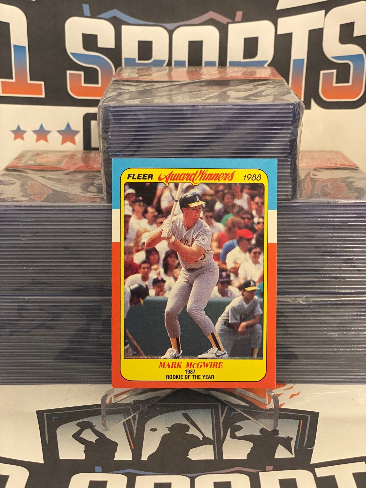 1988 Fleer (Award Winners) Mark McGwire #24