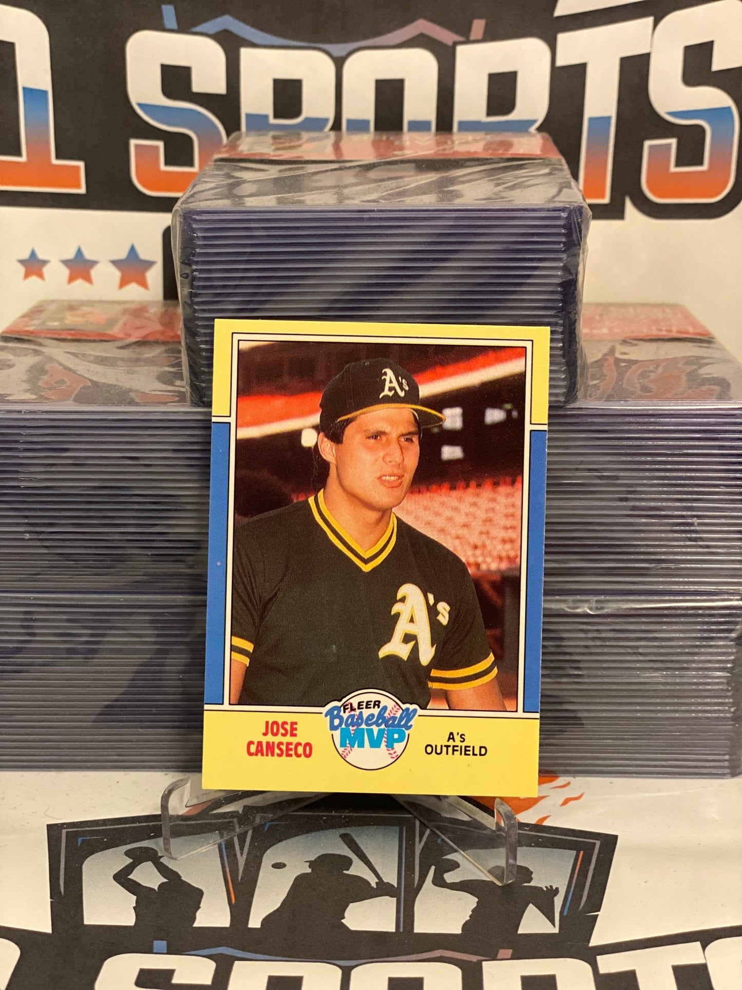 1988 Fleer (Baseball MVPs) Jose Canseco #3