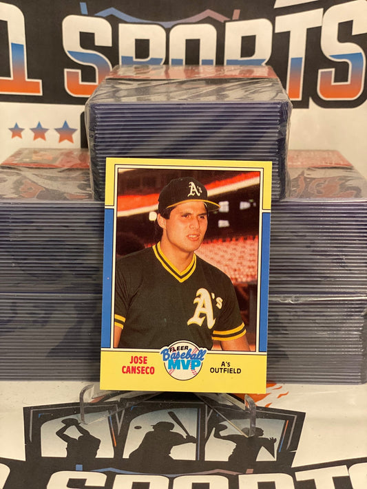 1988 Fleer (Baseball MVPs) Jose Canseco #3