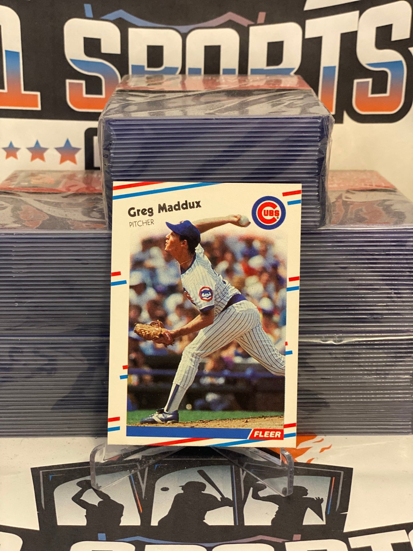 1988 Fleer Greg Maddux #423