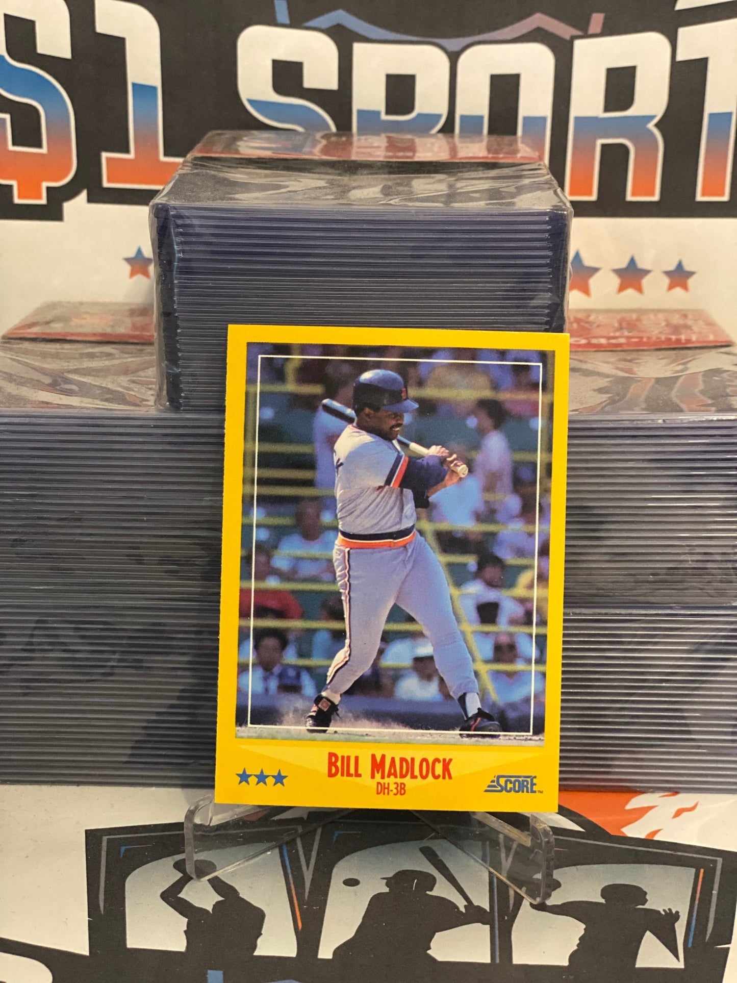 1988 Score Bill Madlock #445