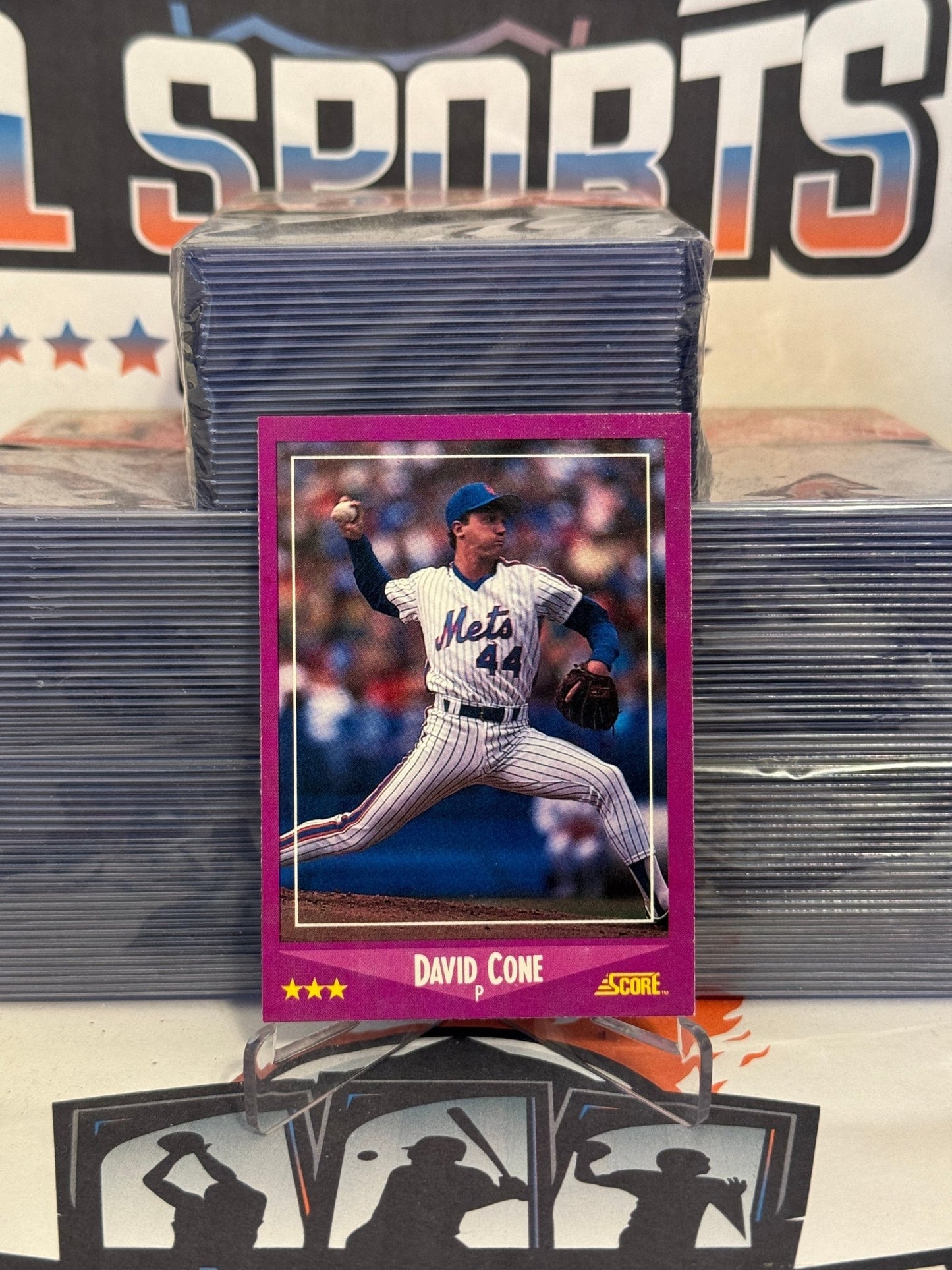 1988 Score David Cone #49