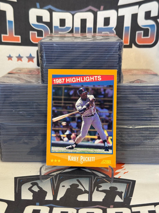 1988 Score (Highlights) Kirby Puckett #653