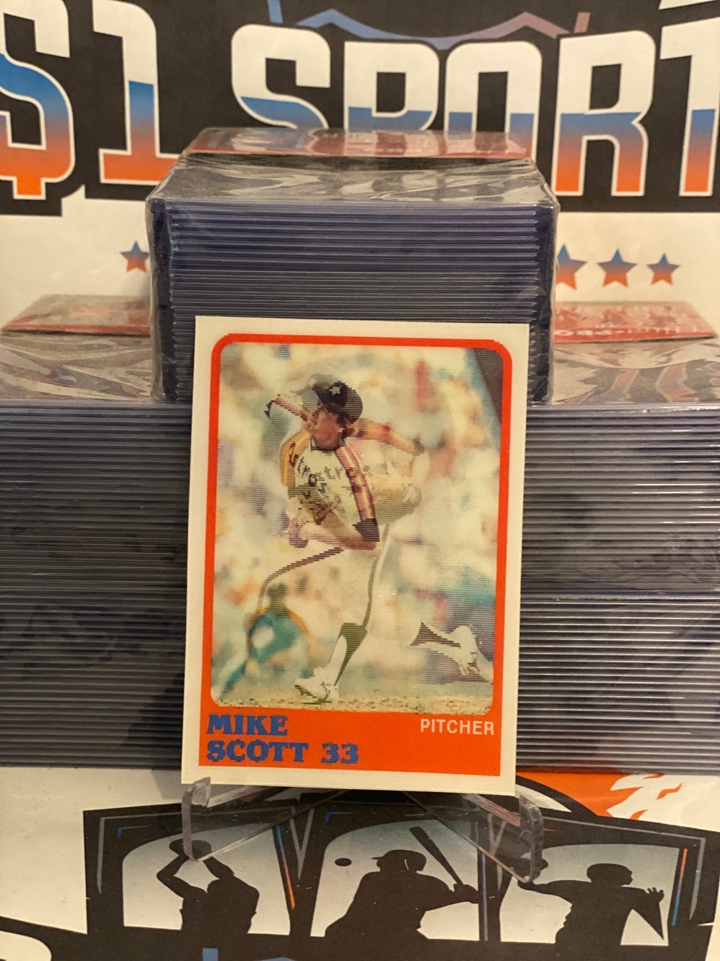 1988 Sportflics Mike Scott #66