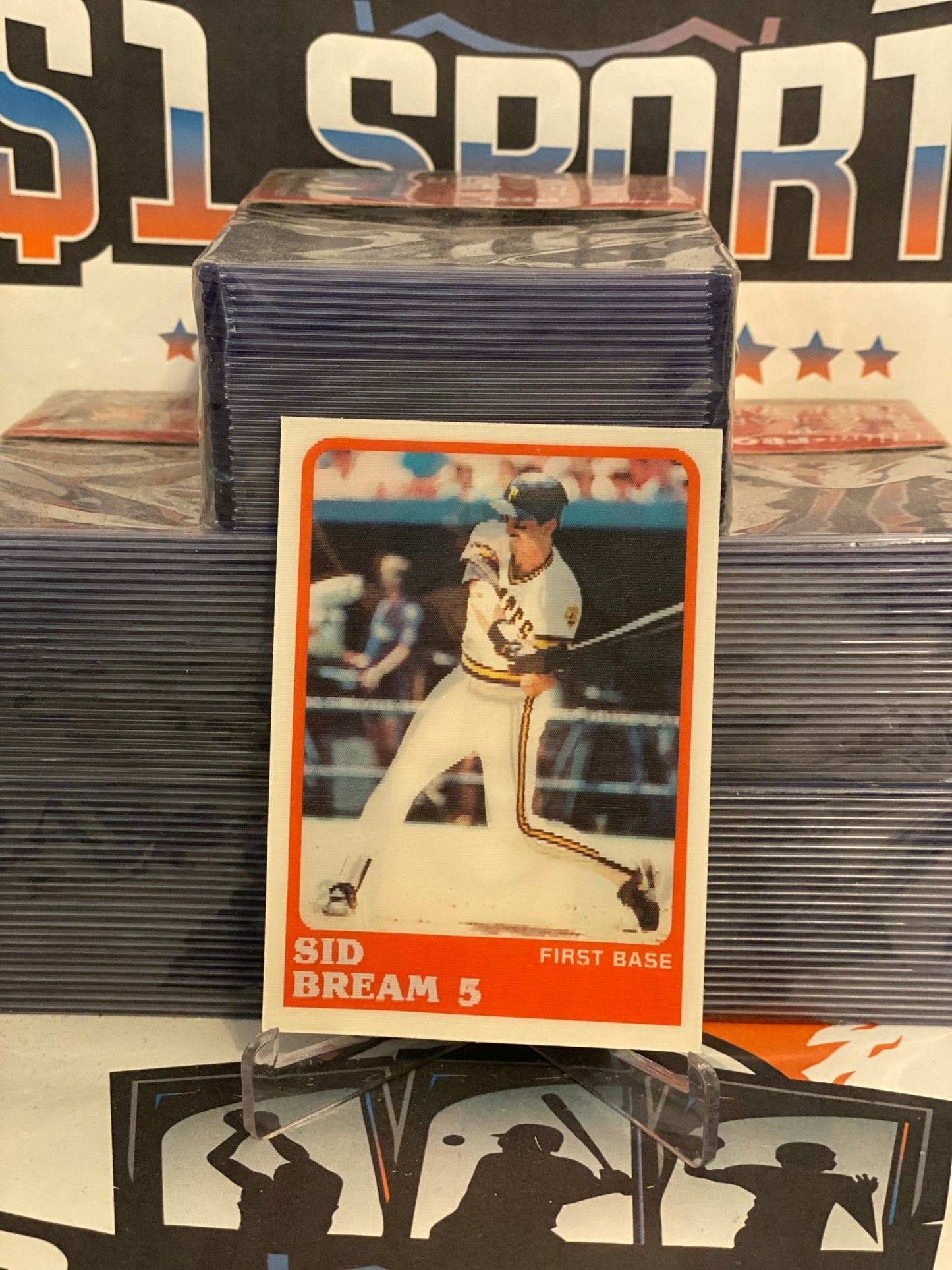 1988 Sportflics Sid Bream #98