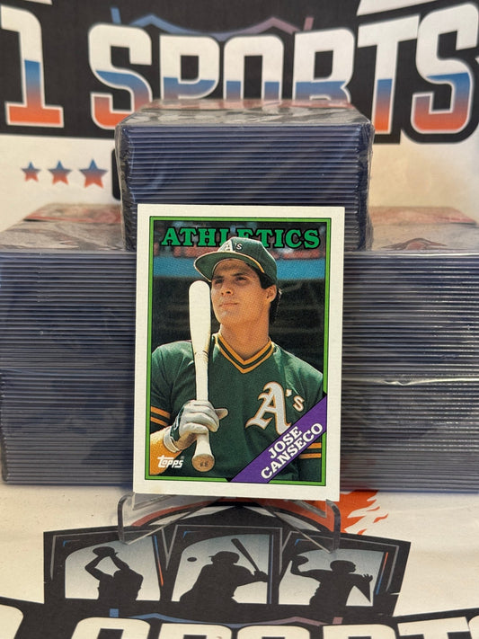 1988 Topps Jose Canseco #370