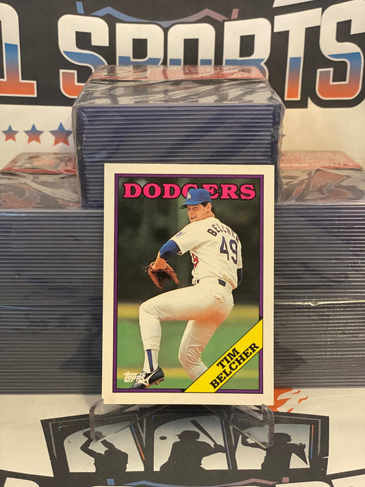 1988 Topps Traded (Dodgers Debut) Tim Belcher #12T