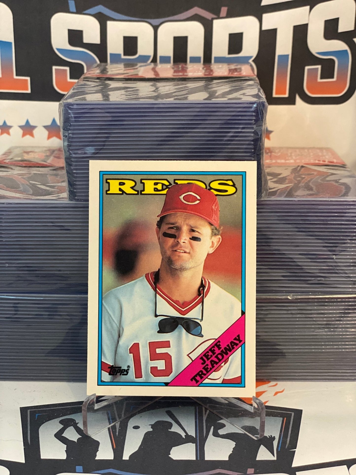 1988 Topps Traded Jeff Treadway Rookie #122T