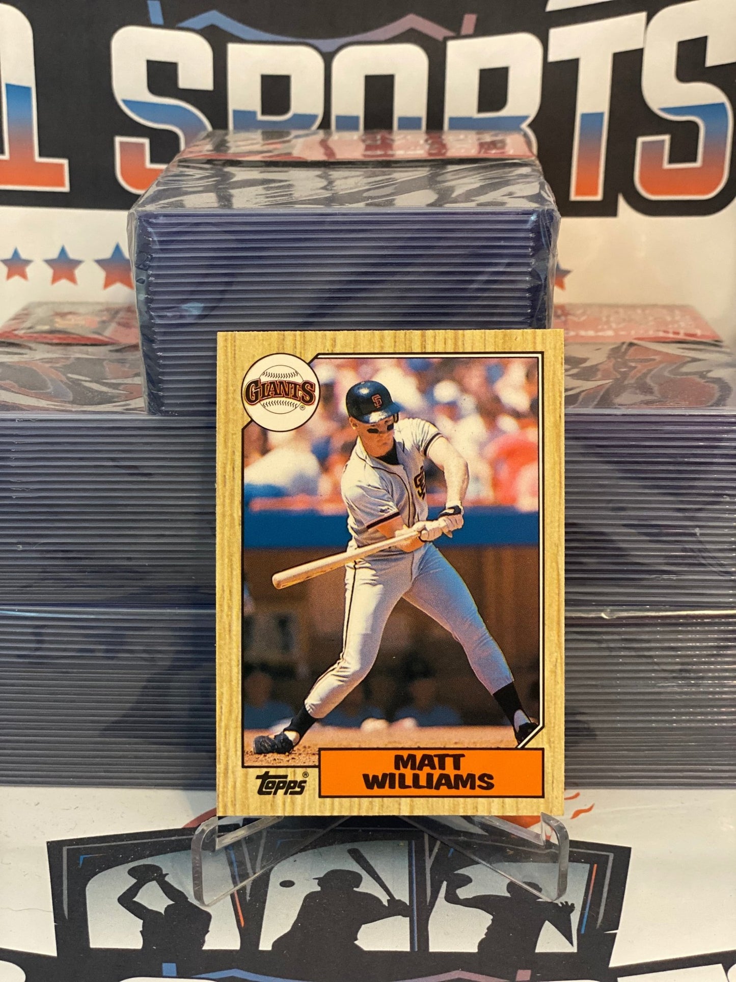 1988 Topps Traded Matt Williams Rookie #129T