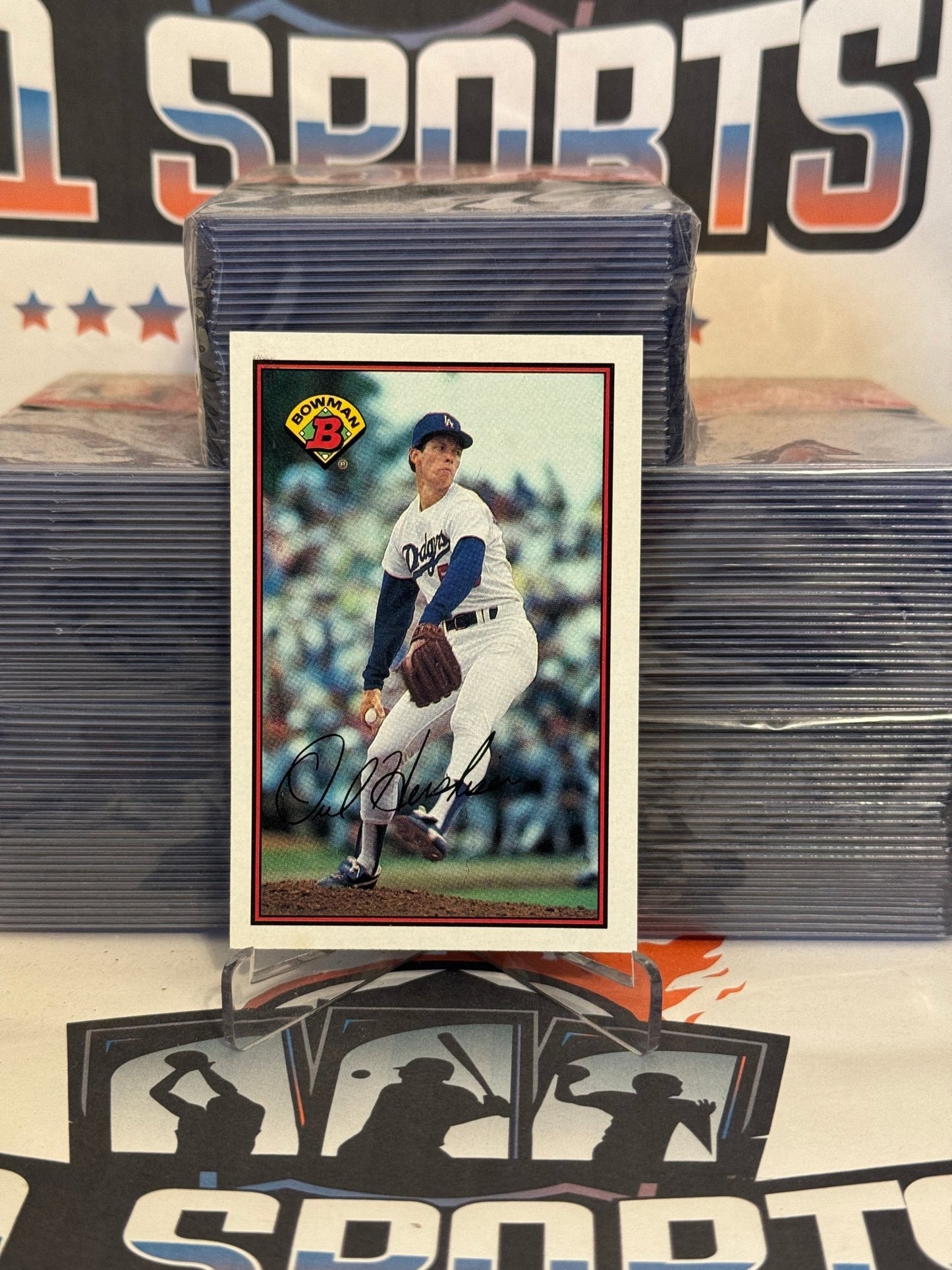 1989 Bowman Orel Hershiser #341